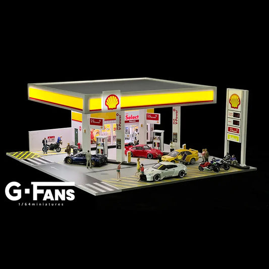 Shell Gas Station 1:64 | G-FANS