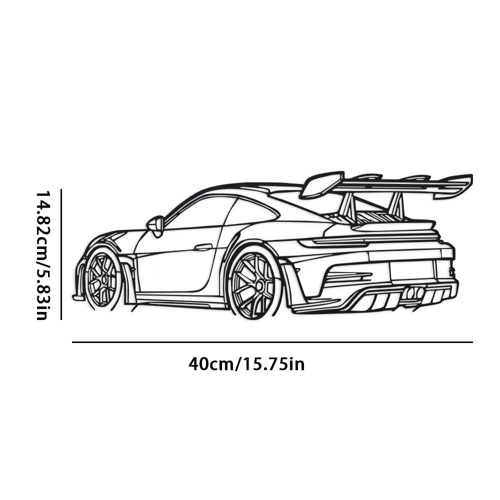 GT3 RS Silhouette
